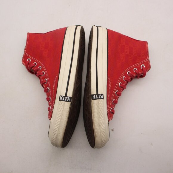 Converse Chuck Taylor x Kith  Men\'s 8 Women\'s 10 All Star Classics Red Sneakers main image 4